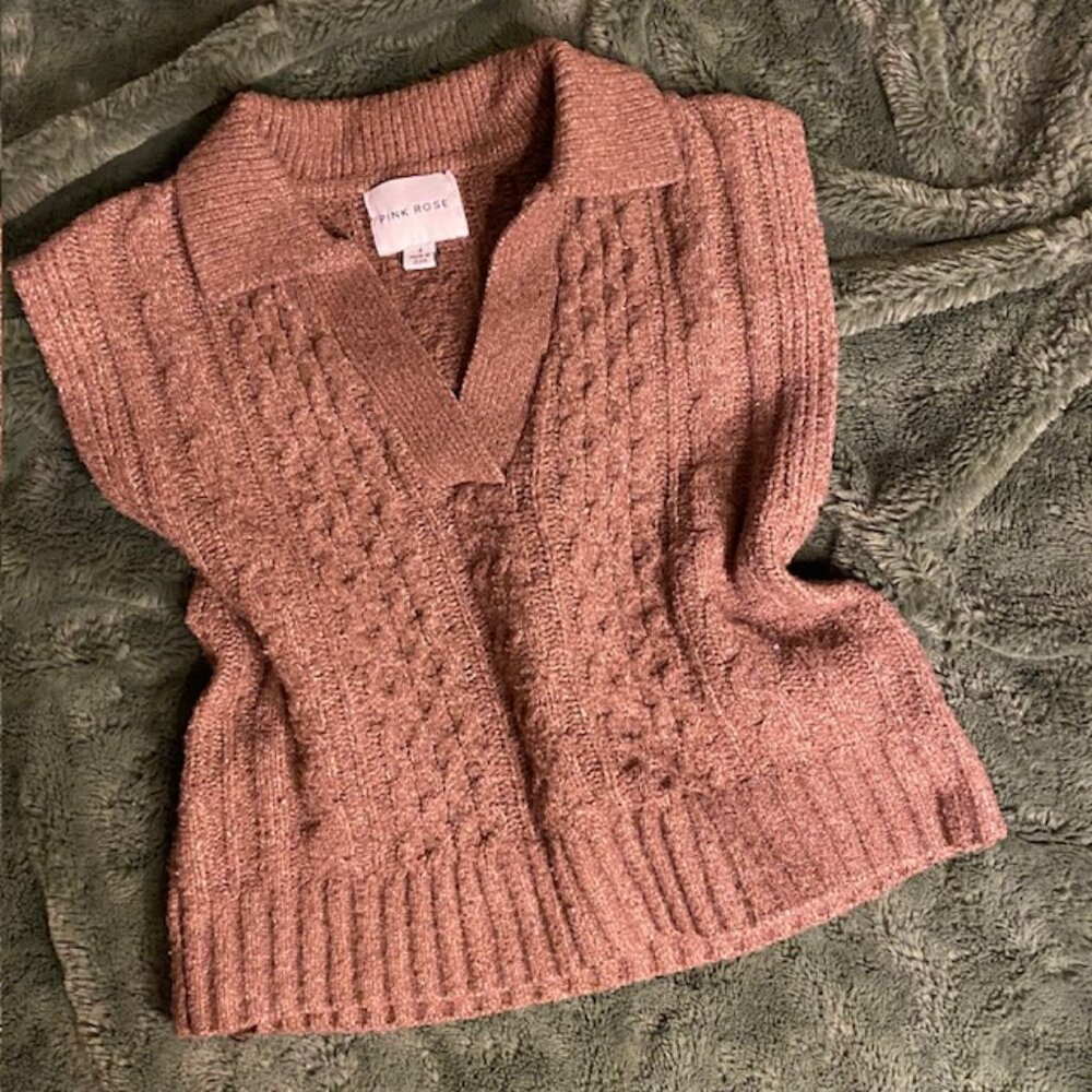 Brown Sweater Vest